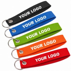 Portachiavi in Feltro Personalizzati con Logo | Gadget ...