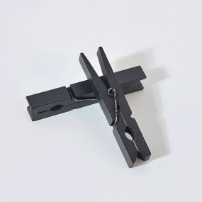 Mollette da Bucato in Legno Stampate con Logo