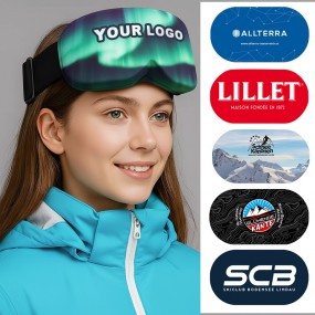Copri Maschera da Sci Personalizzato con Logo