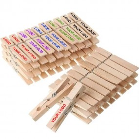 Mollette in Legno Personalizzate per Eventi e Aziende