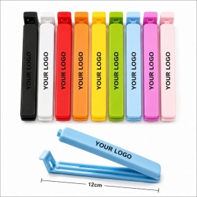 Clip Sigilla Sacchetti con Stampa Logo | Gadget Promozi...