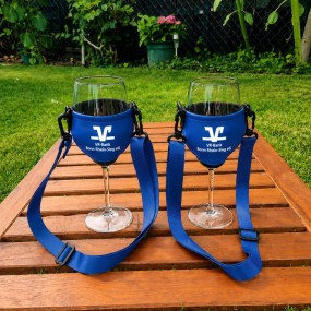 Portacalice in Neoprene con Laccetto Stampato Personali...